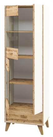 Шкаф комбинированный  Сканди Белый МН-036-10 Шкаф комбинированный  Сканди Белый МН-036-10