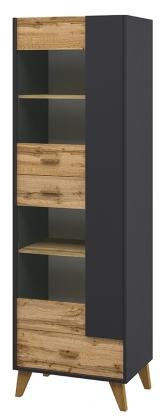 Шкаф комбинированный  Сканди Графит МН-036-10 (1) Шкаф комбинированный  Сканди Графит МН-036-10 (1)