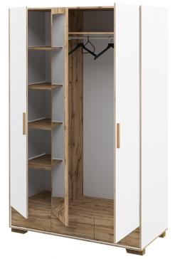 Шкаф для одежды  Сканди Белый МН-036-33 Шкаф для одежды  Сканди Белый МН-036-33