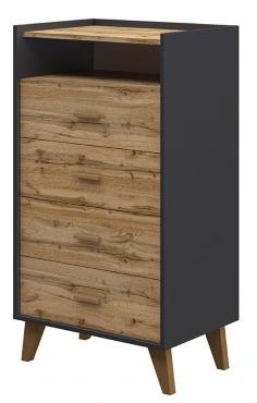 Комод  Сканди Графит МН-036-18 (1) Комод  Сканди Графит МН-036-18 (1)