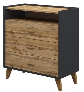 Комод  Сканди Графит МН-036-17 (1) Комод  Сканди Графит МН-036-17 (1)