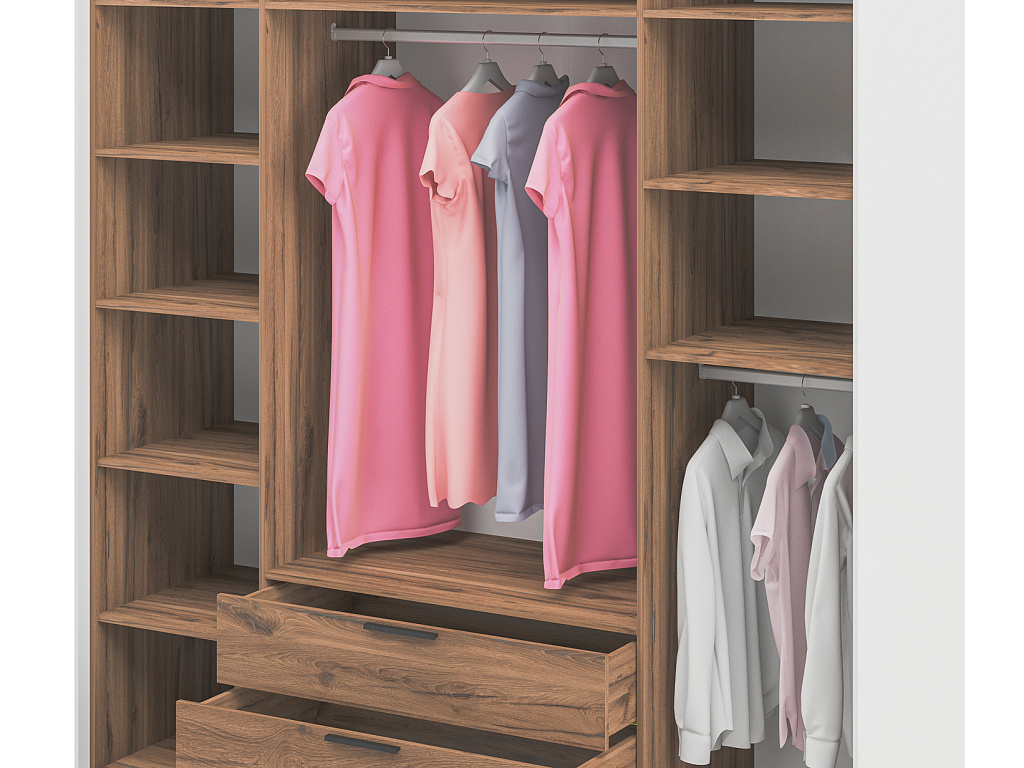 Шкаф для одежды  Модена Элисон МН-048-14-Ц3