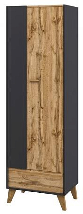 Шкаф комбинированный  Сканди Графит МН-036-09 (1) Шкаф комбинированный  Сканди Графит МН-036-09 (1)