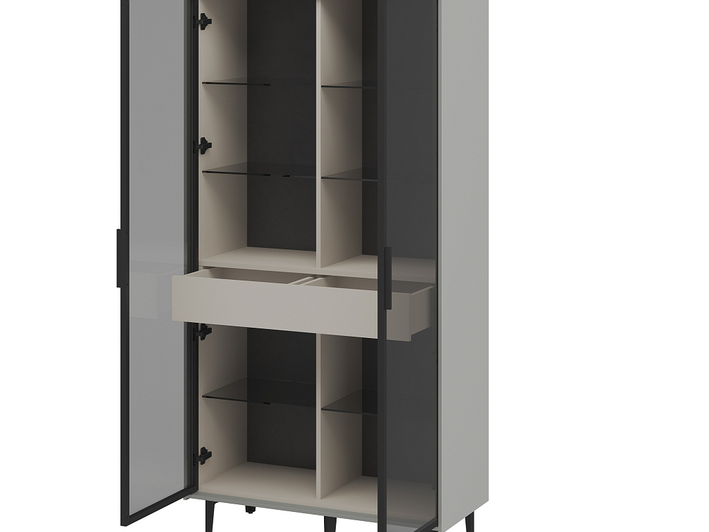 Шкаф  Модена Жемчуг МН-048-22-Ц2