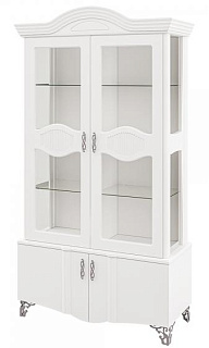 Шкаф с витриной МН-025-21