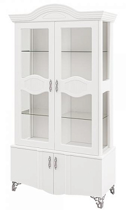 Шкаф с витриной  София МН-025-21 Шкаф с витриной  София МН-025-21