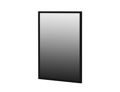 Зеркало навесное (профиль чёрный) МН-042-15