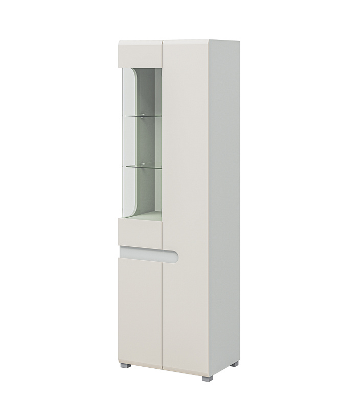 Шкаф с витриной МН-026-01-C1