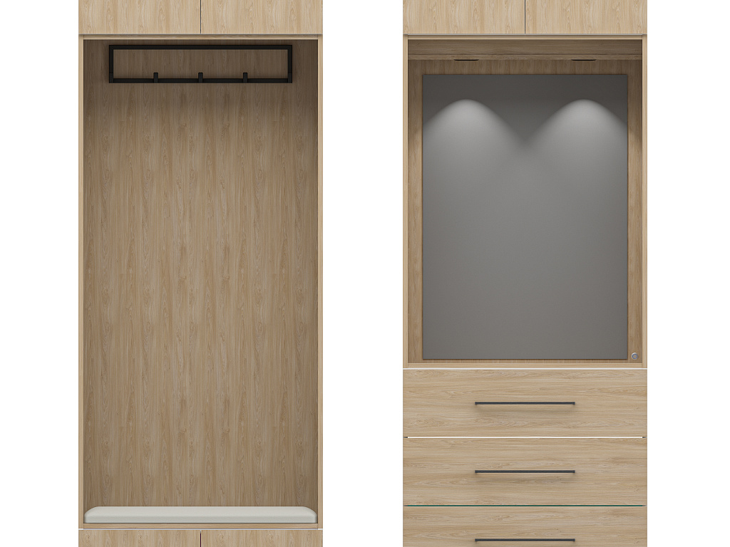 Шкаф ОТИС (Дуб Прованс, ЛДСП)