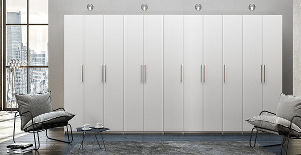 Шкаф ОТИС (Краска глянцевая RAL, МДФ) Шкаф ОТИС (Краска глянцевая RAL, МДФ)