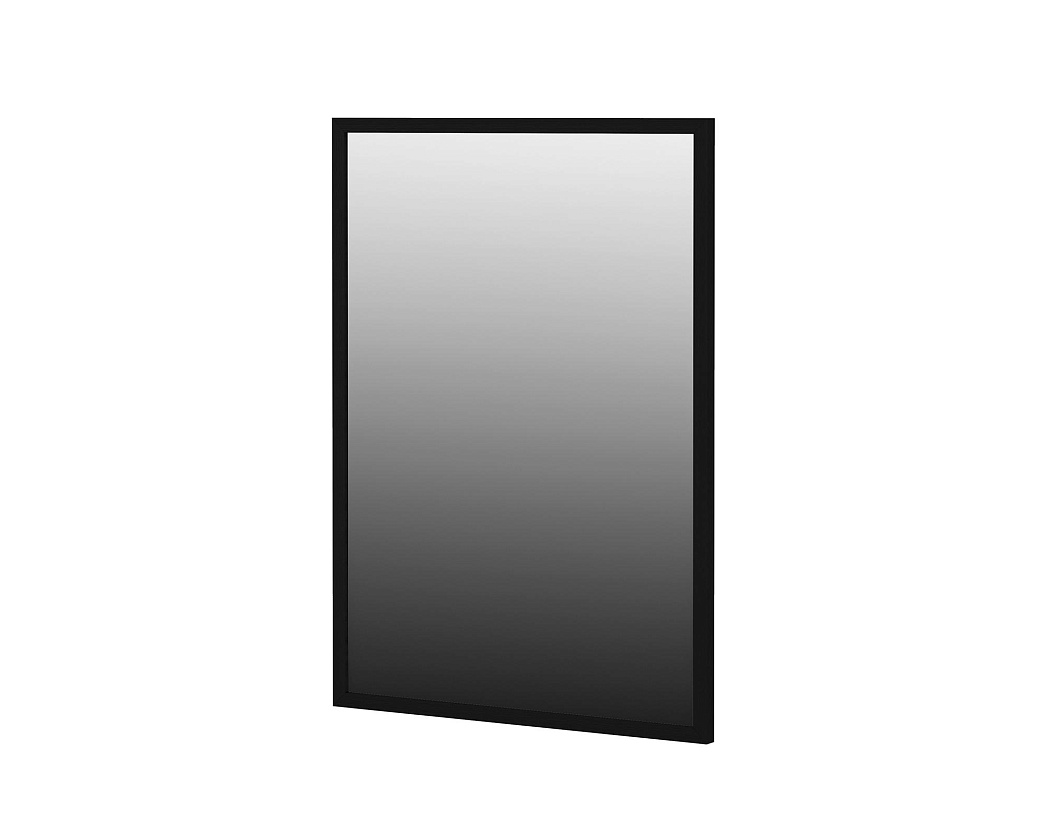 Зеркало навесное (профиль чёрный) МН-042-15